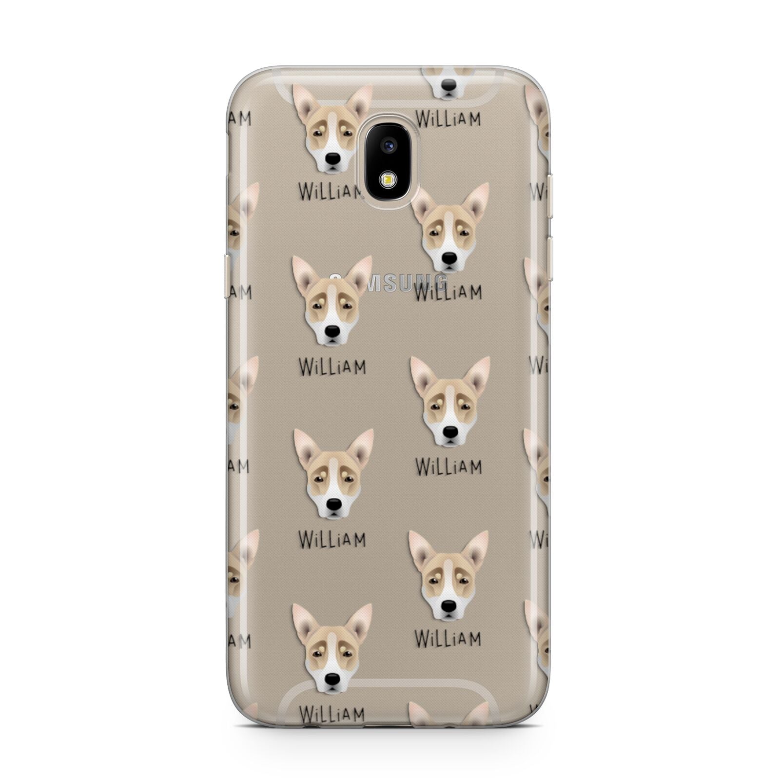 Australian Working Kelpie Icon with Name Samsung J5 2017 Case