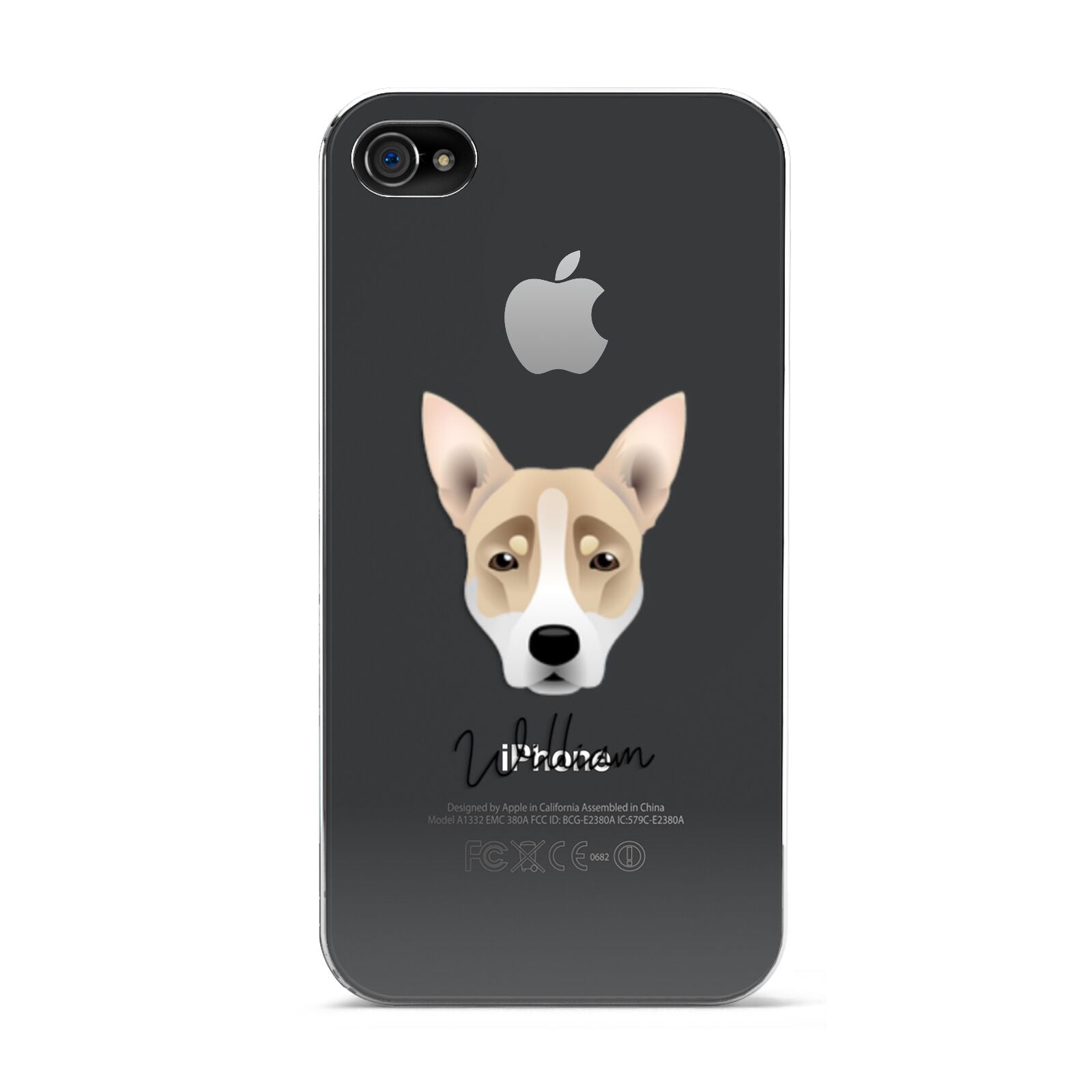 Australian Working Kelpie Personalised Apple iPhone 4s Case