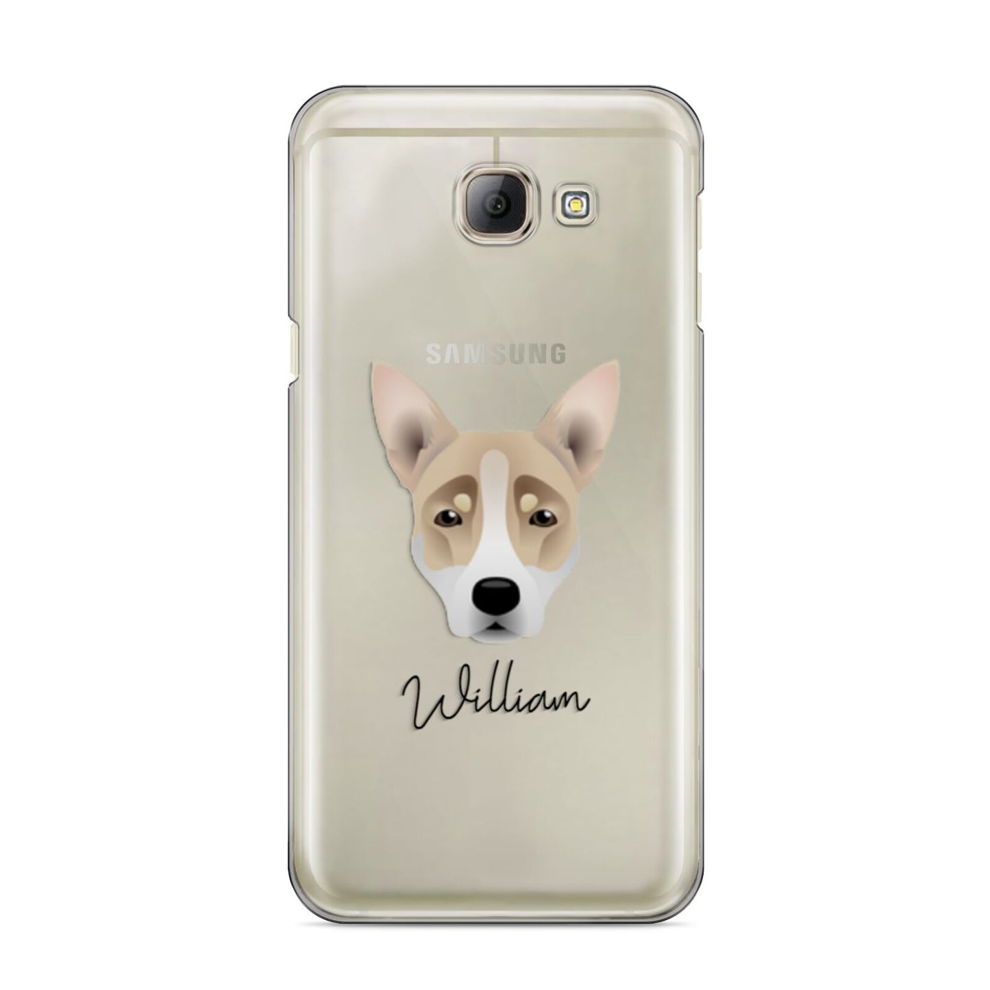 Australian Working Kelpie Personalised Samsung Galaxy A8 2016 Case