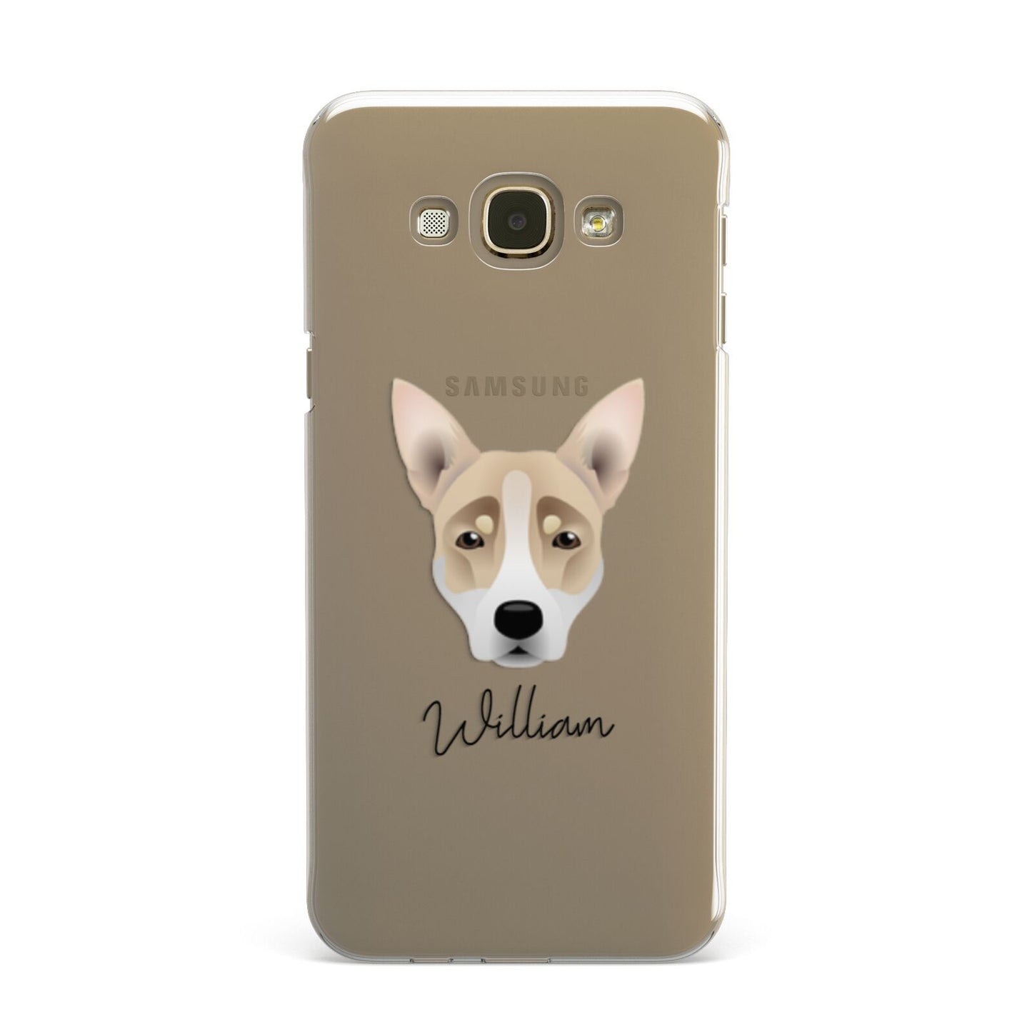 Australian Working Kelpie Personalised Samsung Galaxy A8 Case
