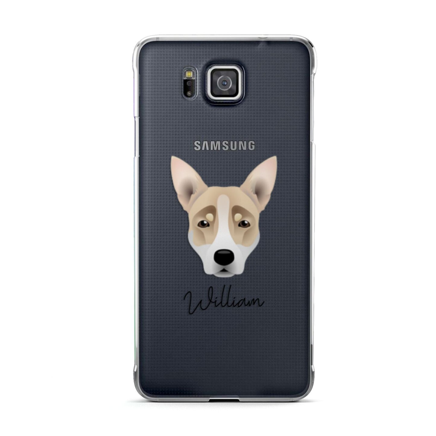 Australian Working Kelpie Personalised Samsung Galaxy Alpha Case