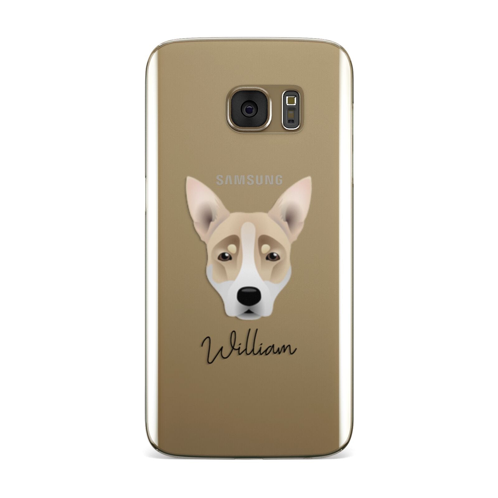 Australian Working Kelpie Personalised Samsung Galaxy Case
