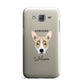 Australian Working Kelpie Personalised Samsung Galaxy J7 Case