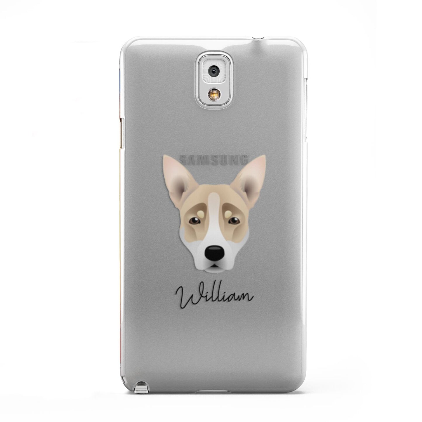 Australian Working Kelpie Personalised Samsung Galaxy Note 3 Case