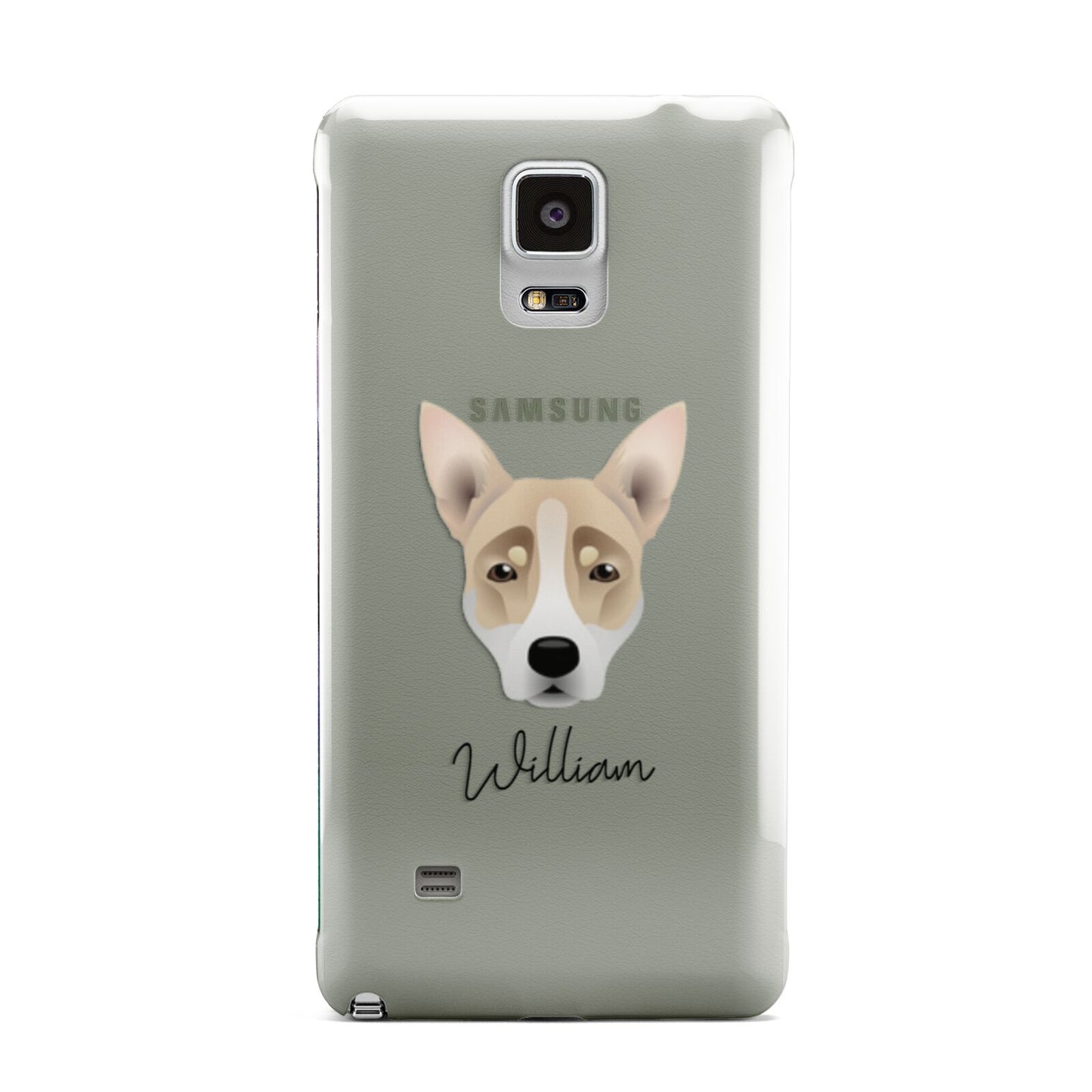 Australian Working Kelpie Personalised Samsung Galaxy Note 4 Case