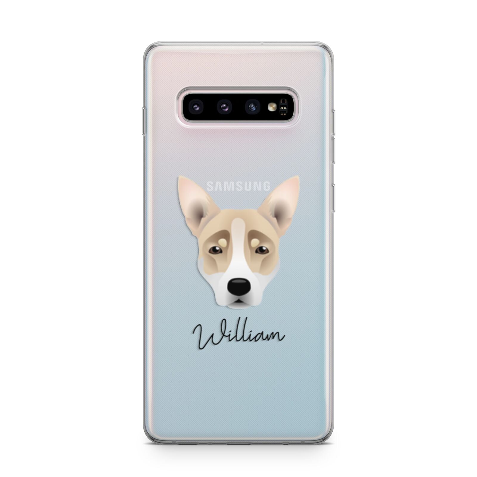 Australian Working Kelpie Personalised Samsung Galaxy S10 Plus Case