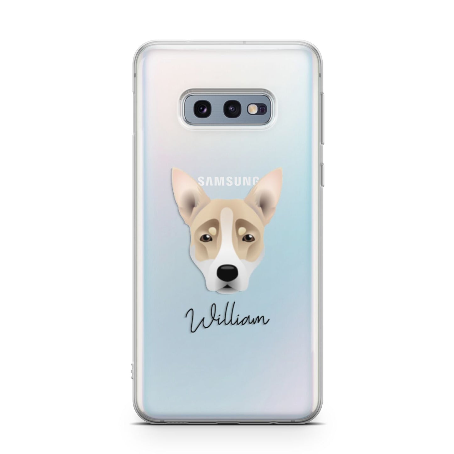 Australian Working Kelpie Personalised Samsung Galaxy S10E Case