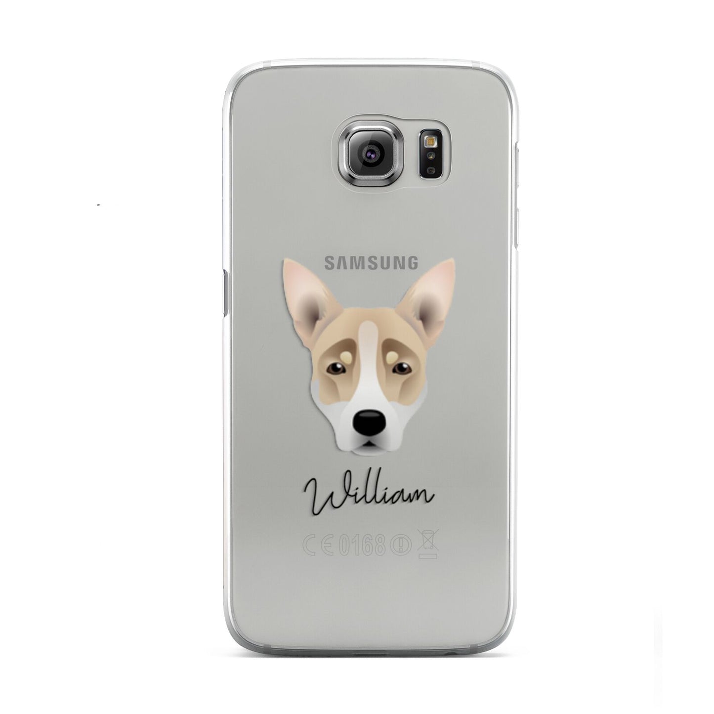 Australian Working Kelpie Personalised Samsung Galaxy S6 Case