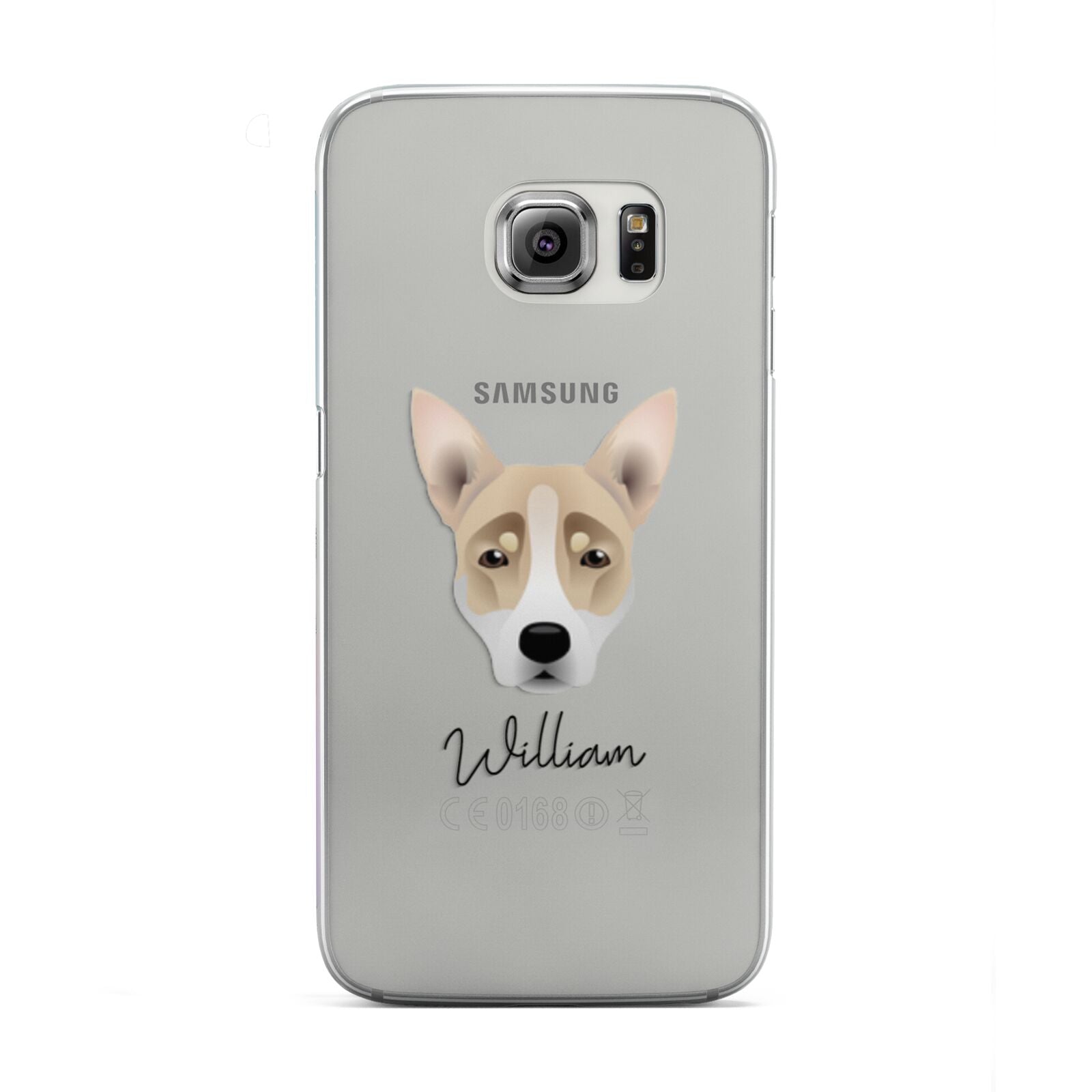 Australian Working Kelpie Personalised Samsung Galaxy S6 Edge Case
