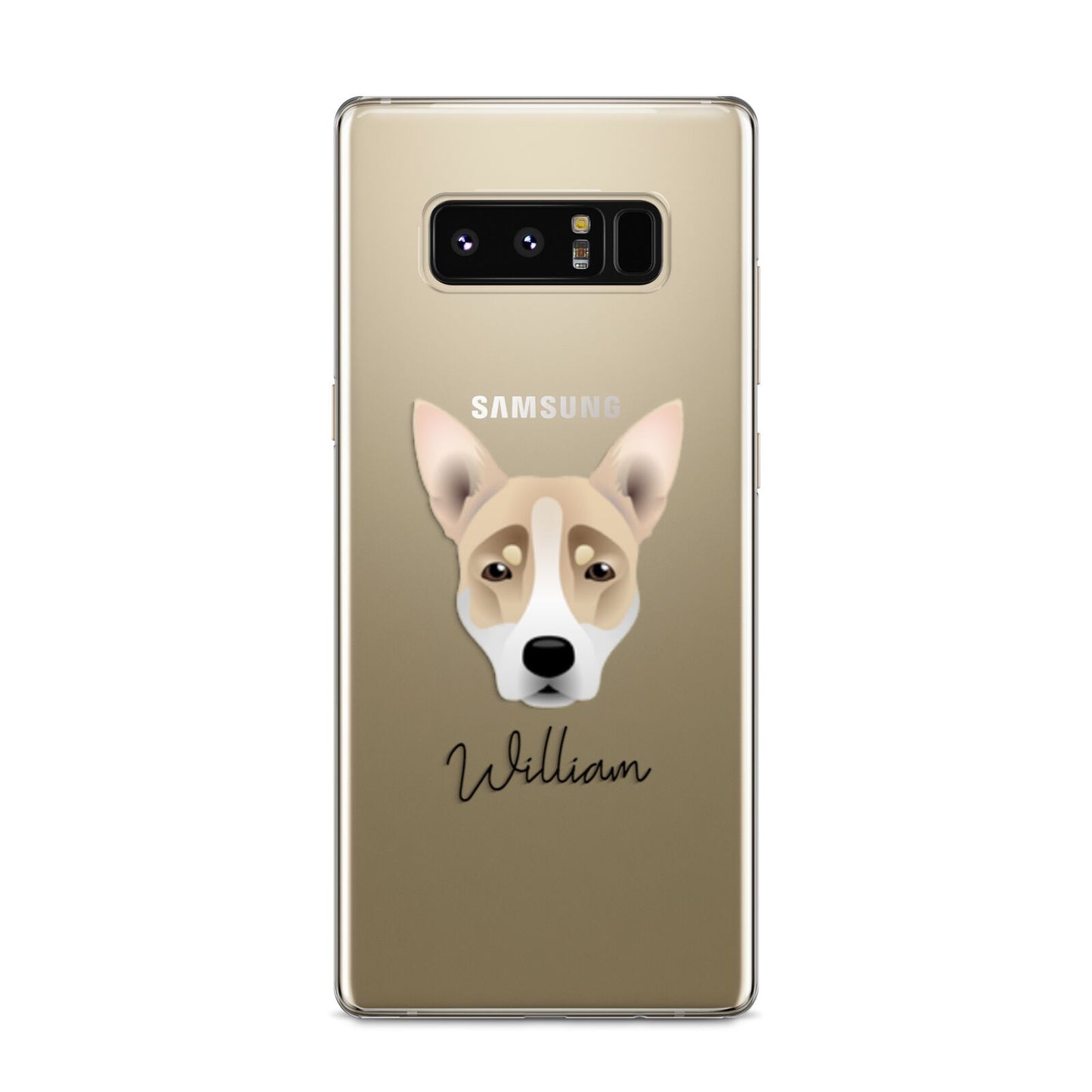 Australian Working Kelpie Personalised Samsung Galaxy S8 Case