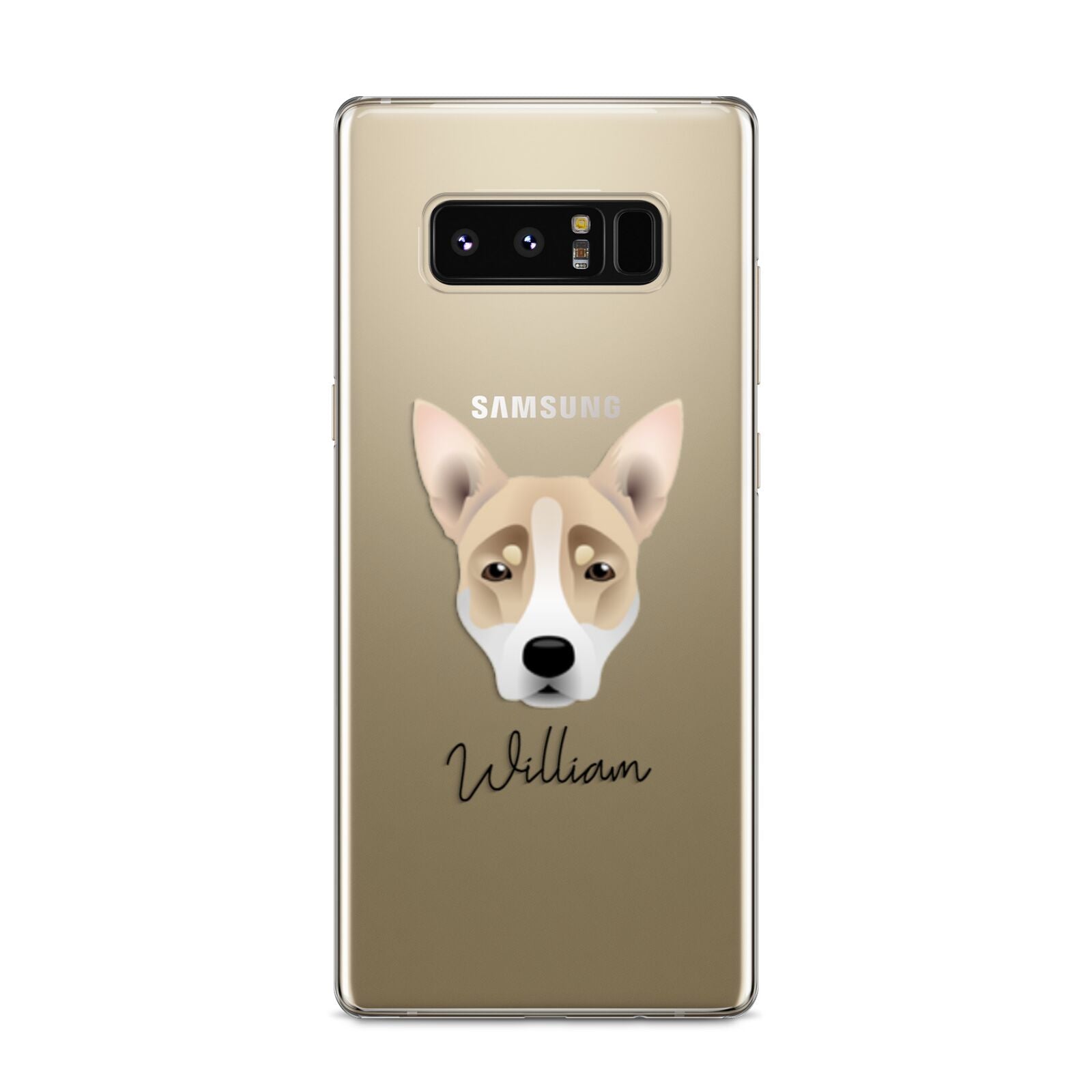 Australian Working Kelpie Personalised Samsung Galaxy S8 Case