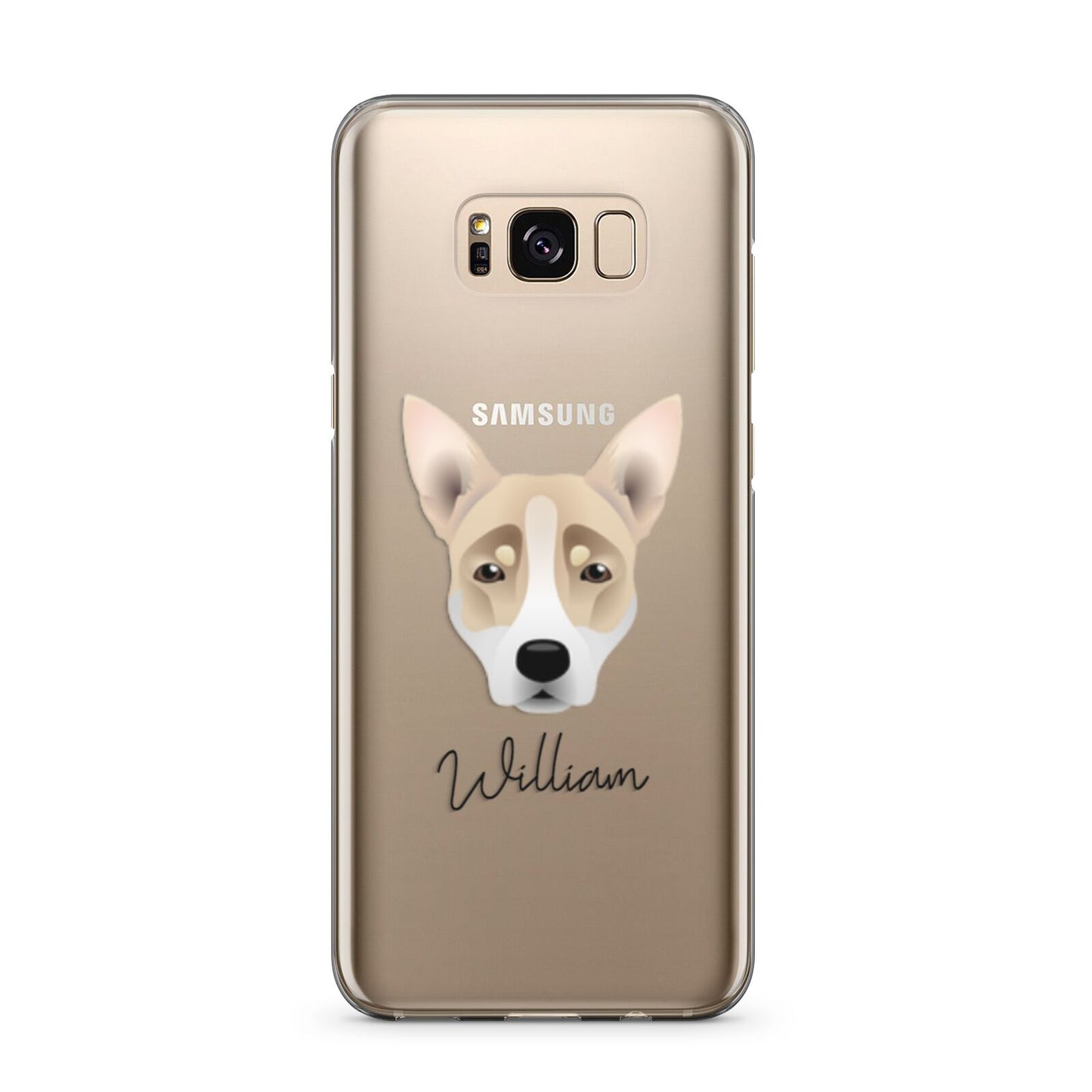 Australian Working Kelpie Personalised Samsung Galaxy S8 Plus Case