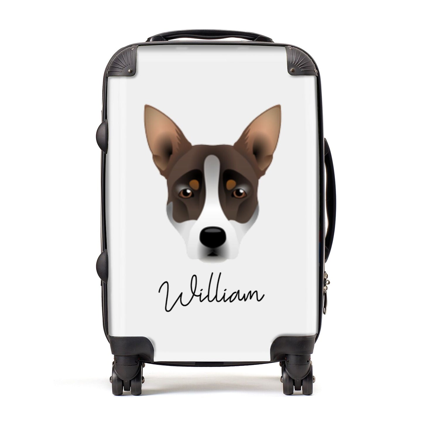 Australian Working Kelpie Personalised Suitcase
