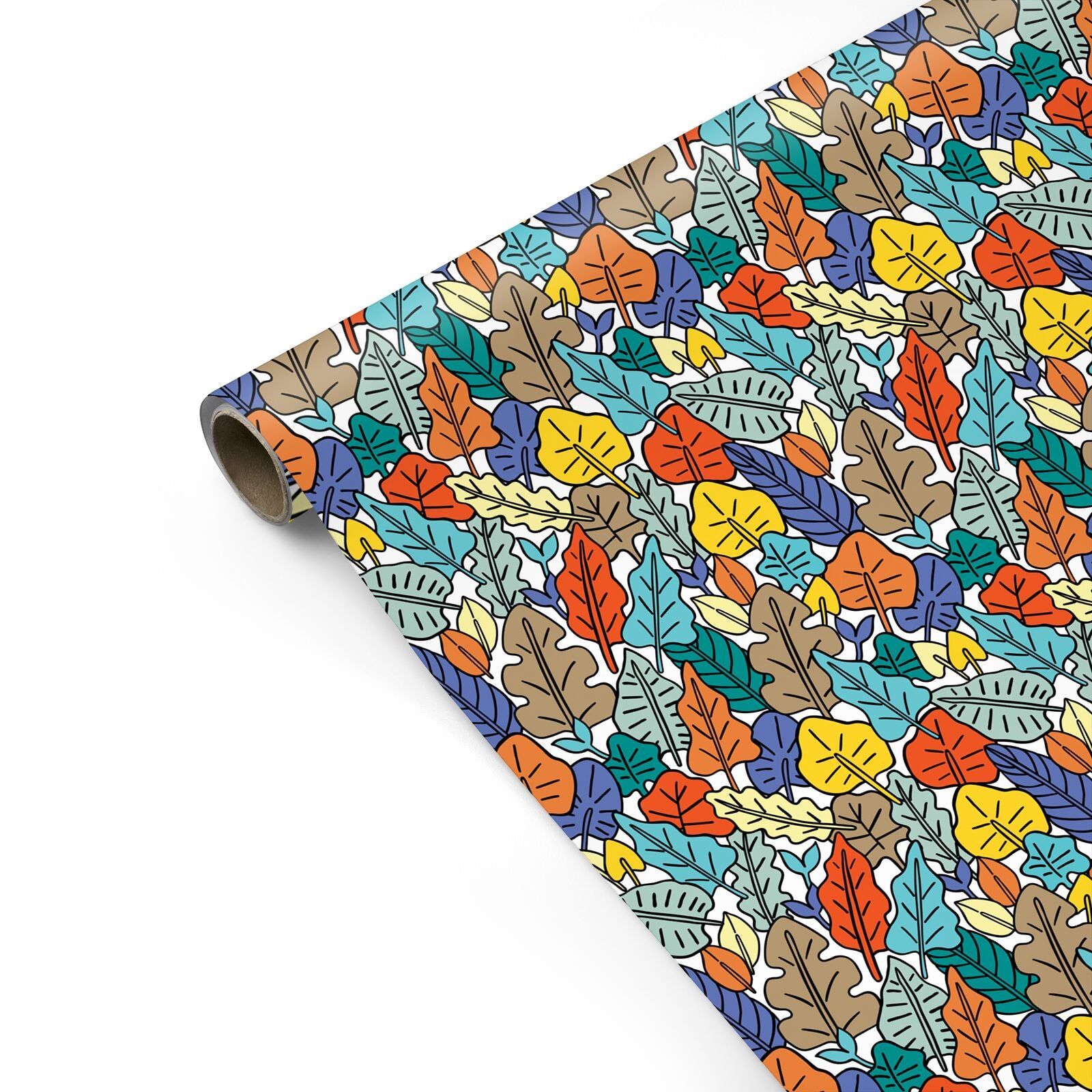 Autumn Leaves Personalised Gift Wrap