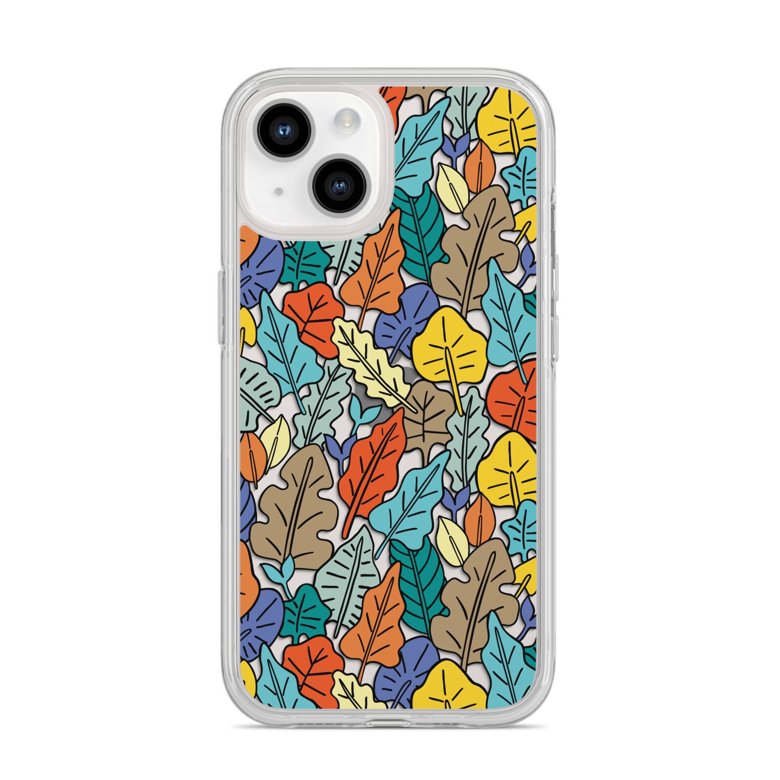 Autumn Leaves iPhone 14 Clear Tough Case Starlight