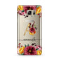 Autumn Watercolour Flowers with Initial Samsung Galaxy Note 5 Case