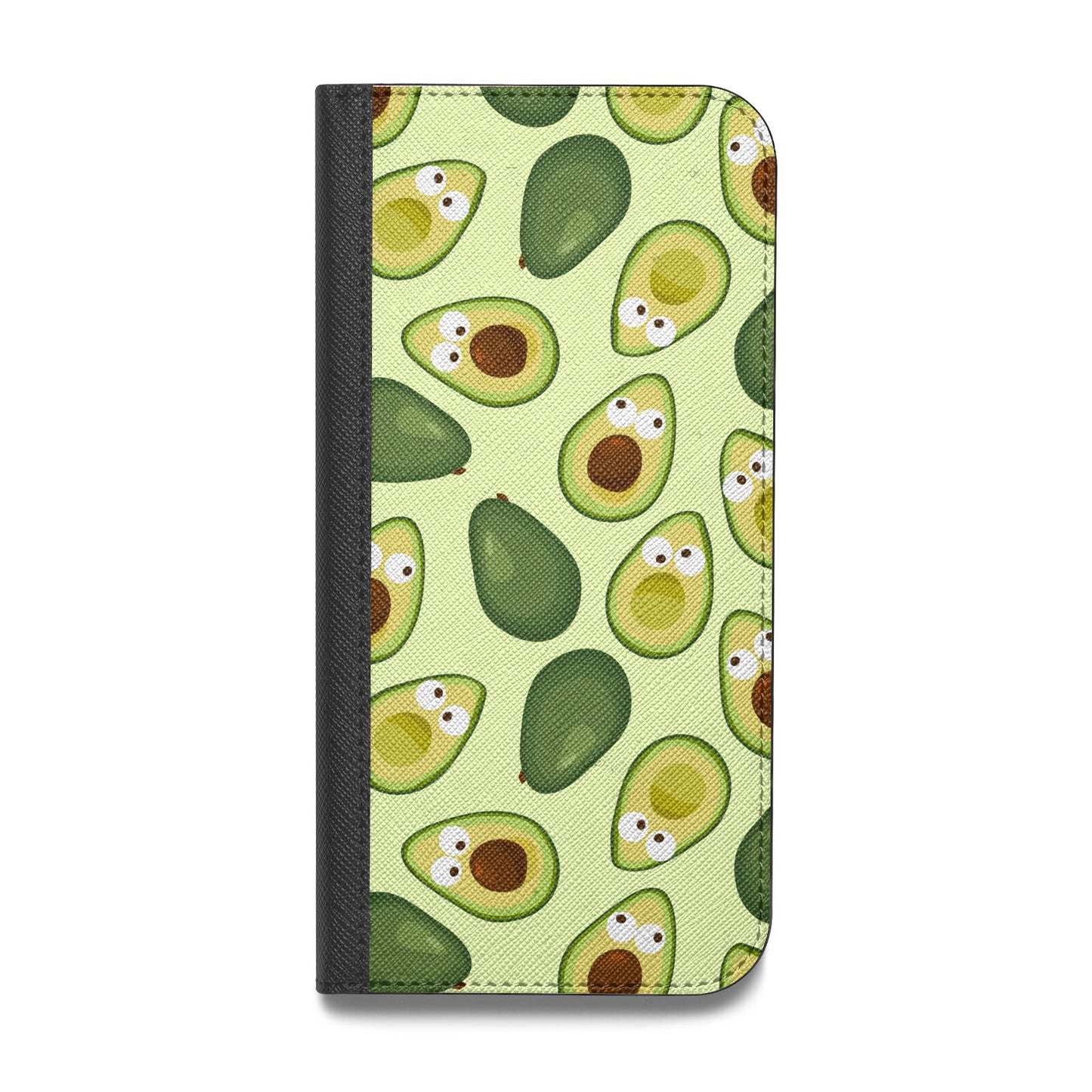 Avocado Vegan Leather Flip Samsung Case