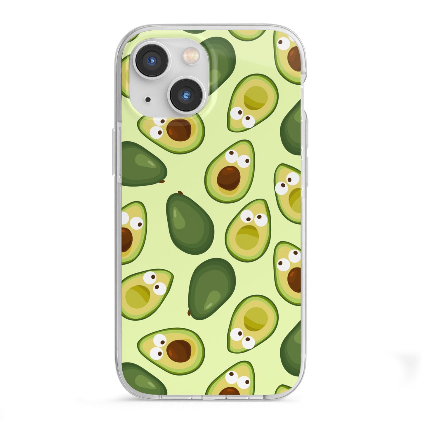 Avocado iPhone 13 Mini TPU Impact Case with White Edges