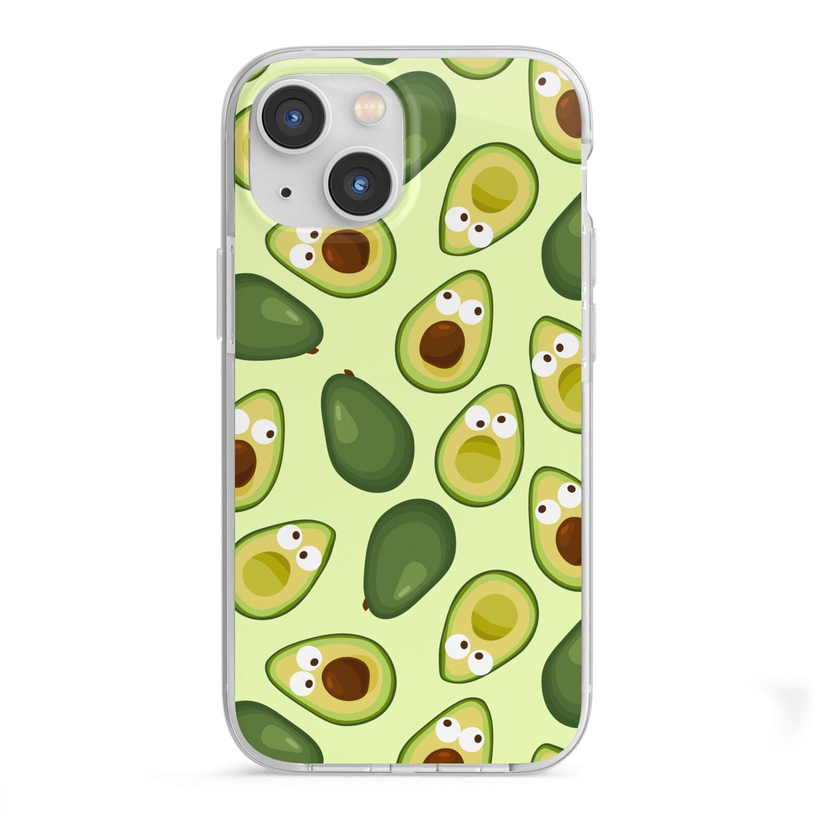 Avocado iPhone 13 Mini TPU Impact Case with White Edges