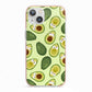 Avocado iPhone 13 TPU Impact Case with Pink Edges