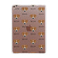 Azawakh Icon with Name Apple iPad Rose Gold Case
