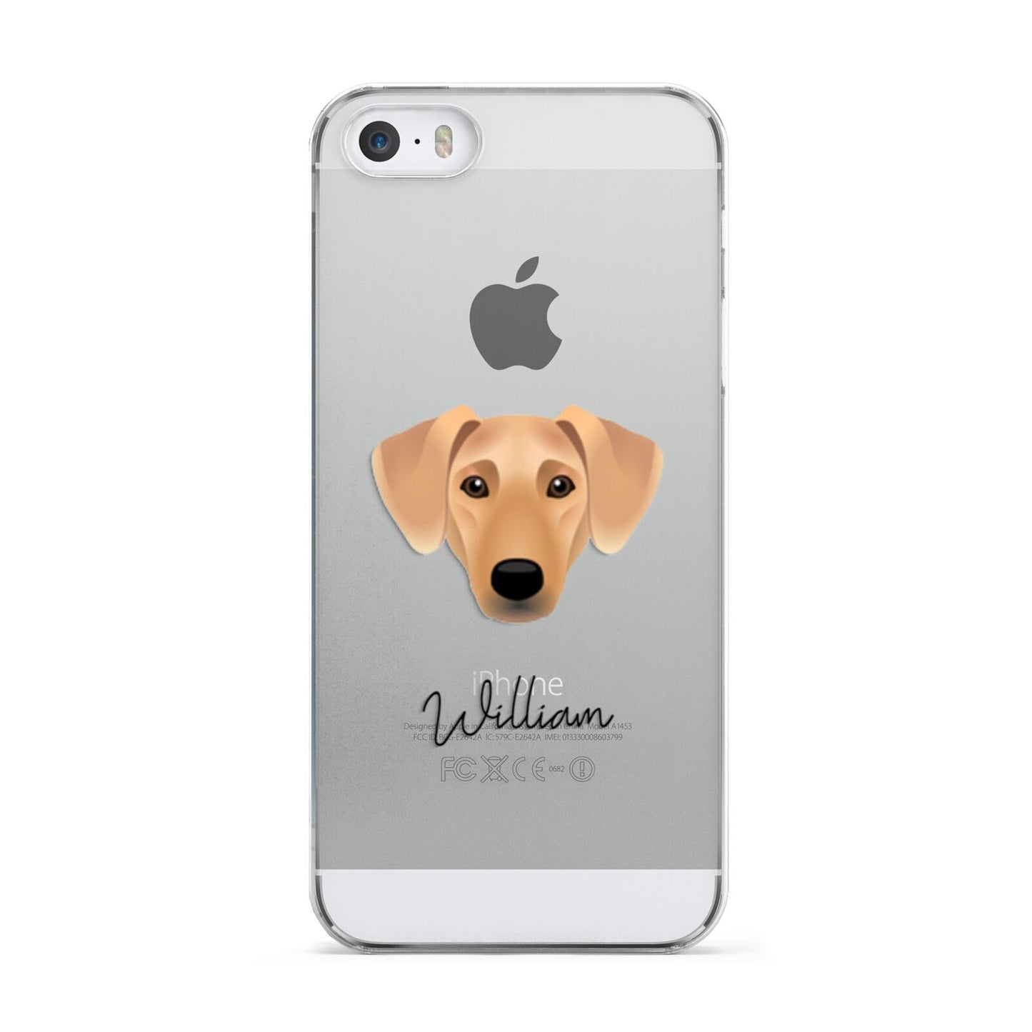 Azawakh Personalised Apple iPhone 5 Case