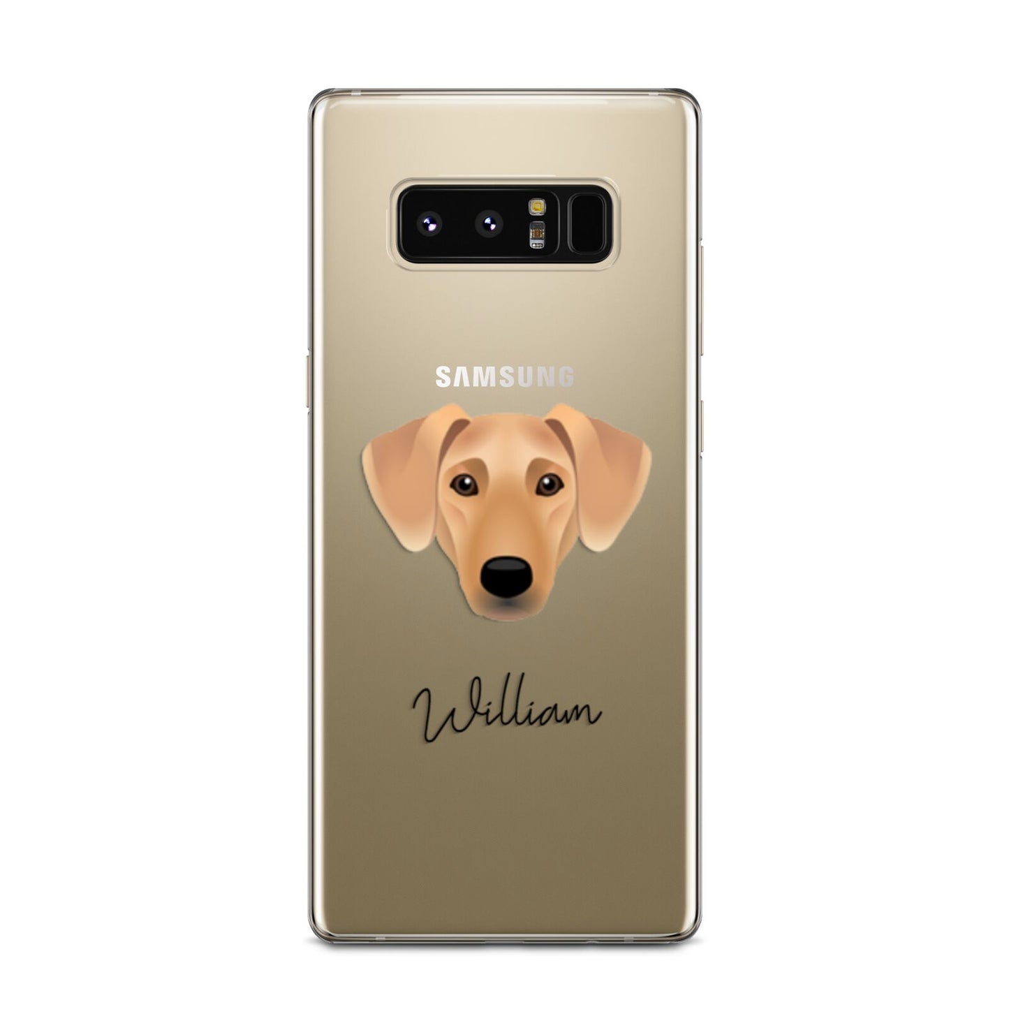 Azawakh Personalised Samsung Galaxy Note 8 Case
