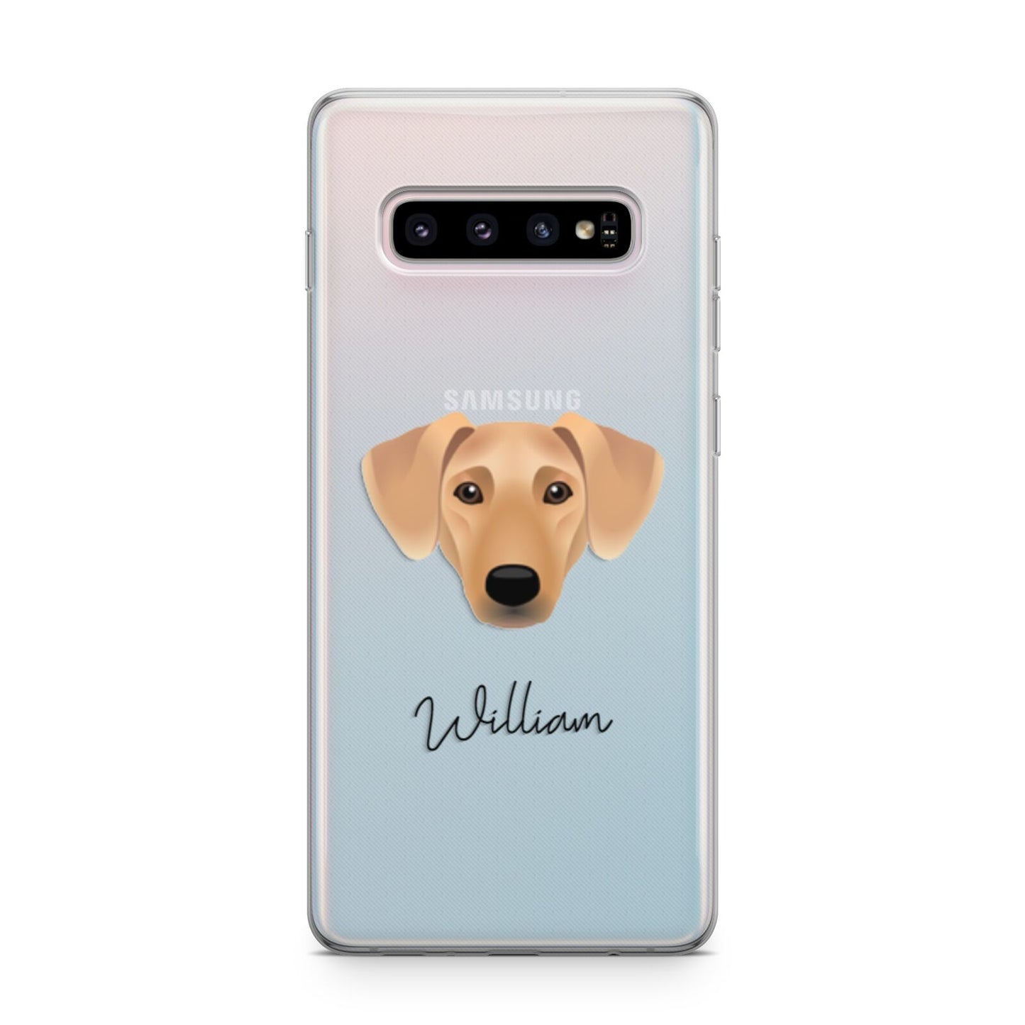 Azawakh Personalised Samsung Galaxy S10 Plus Case