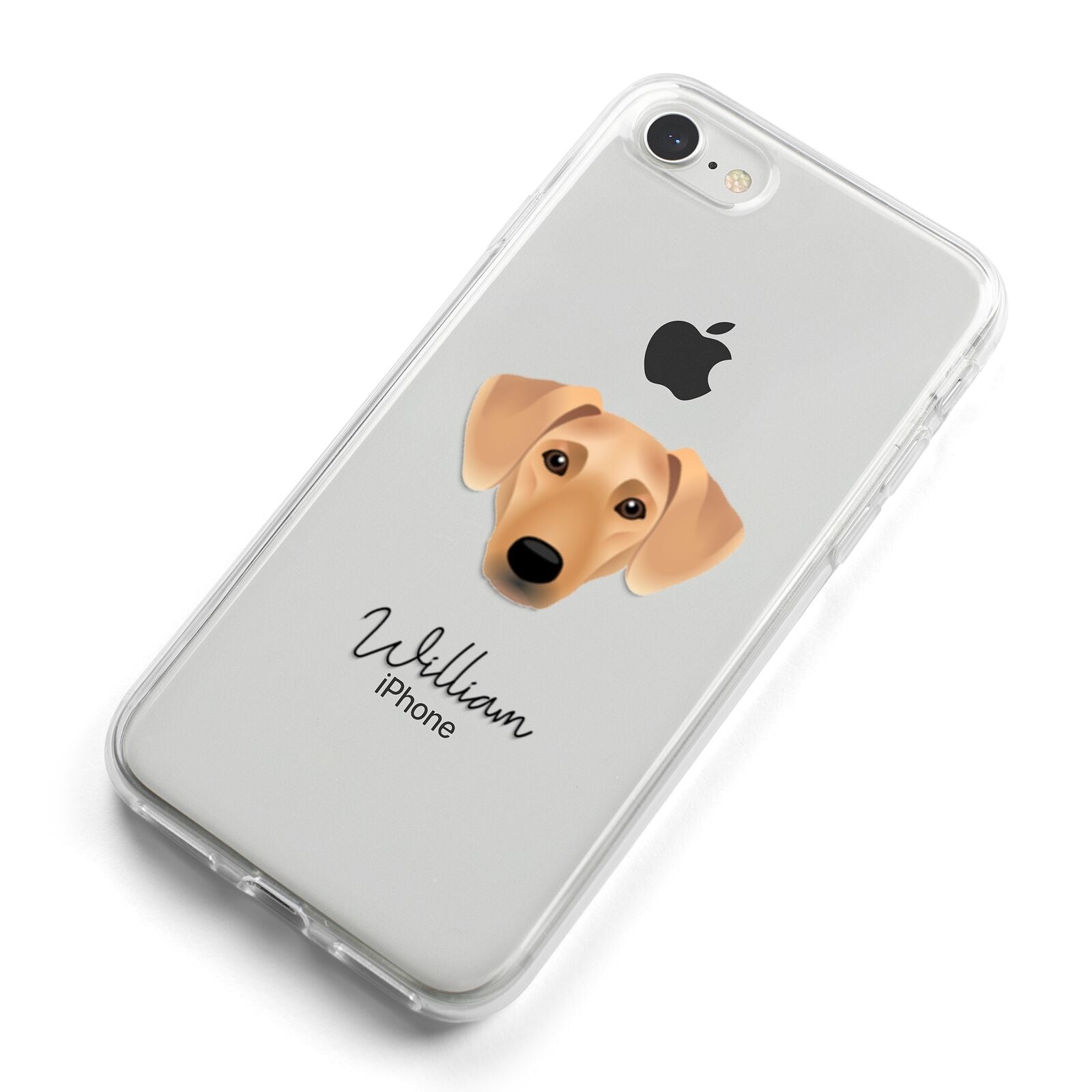 Azawakh Personalised iPhone 8 Bumper Case on Silver iPhone Alternative Image