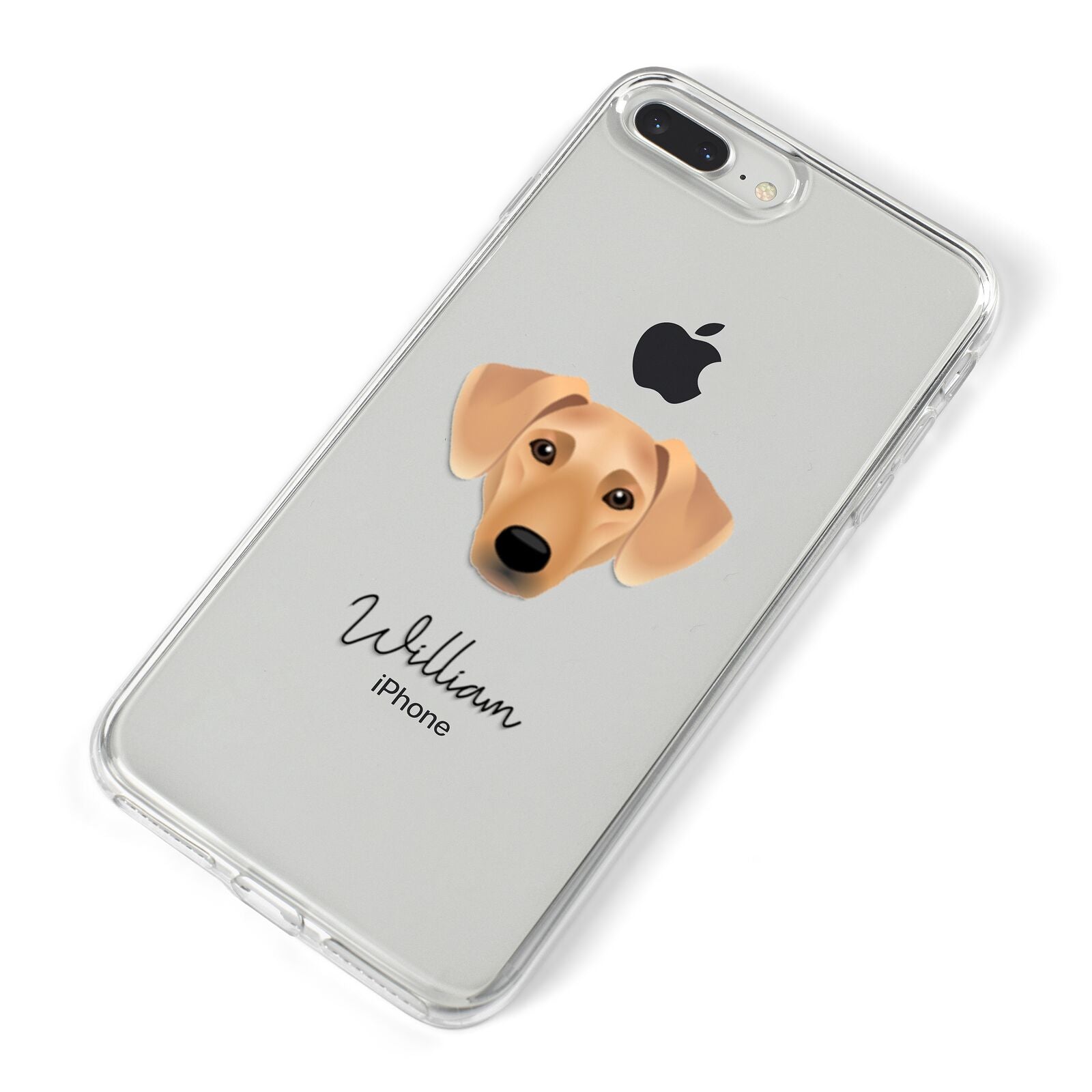 Azawakh Personalised iPhone 8 Plus Bumper Case on Silver iPhone Alternative Image