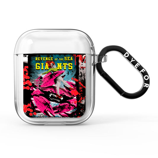 B Movie Posters AirPods Clear Case