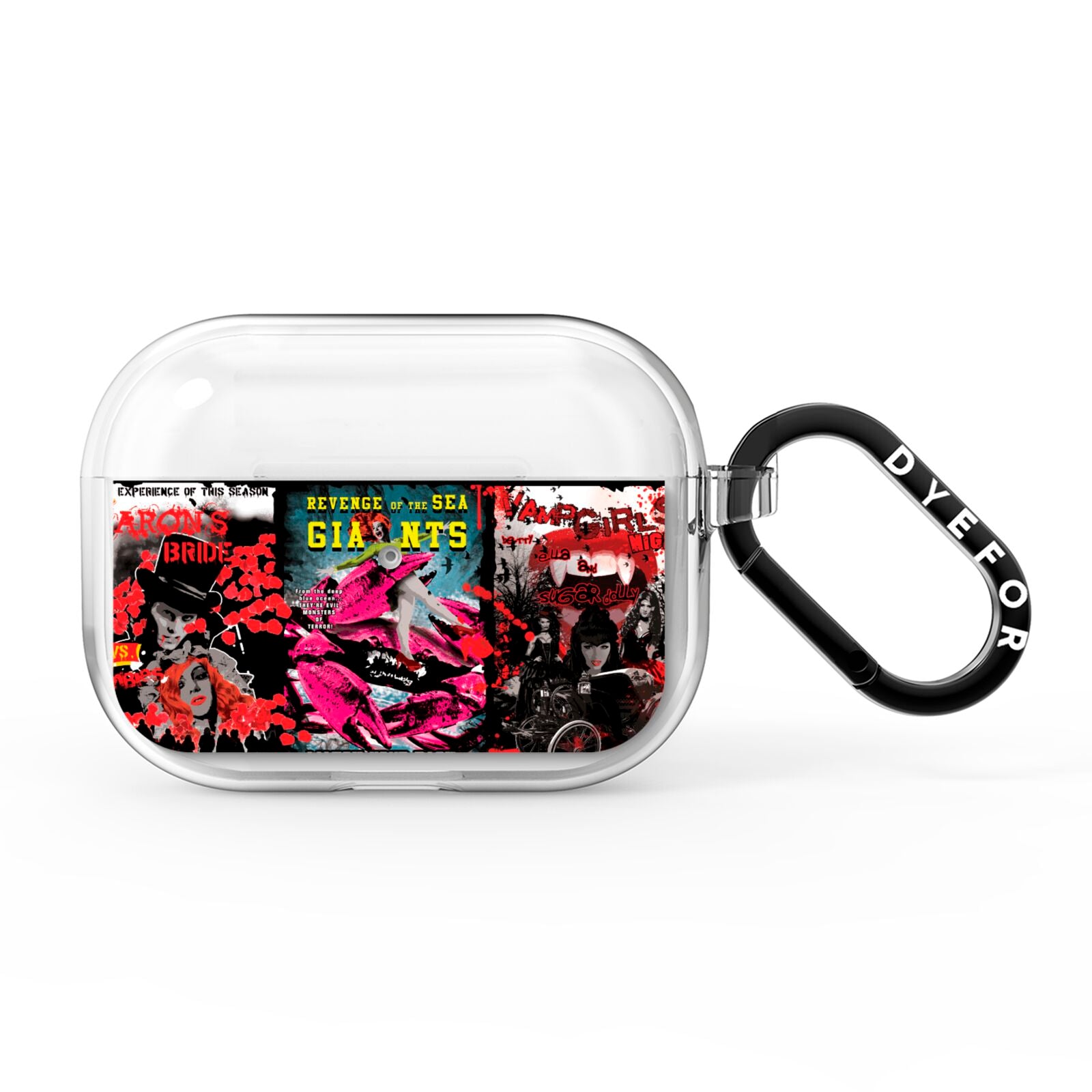 B Movie Posters AirPods Pro Clear Case