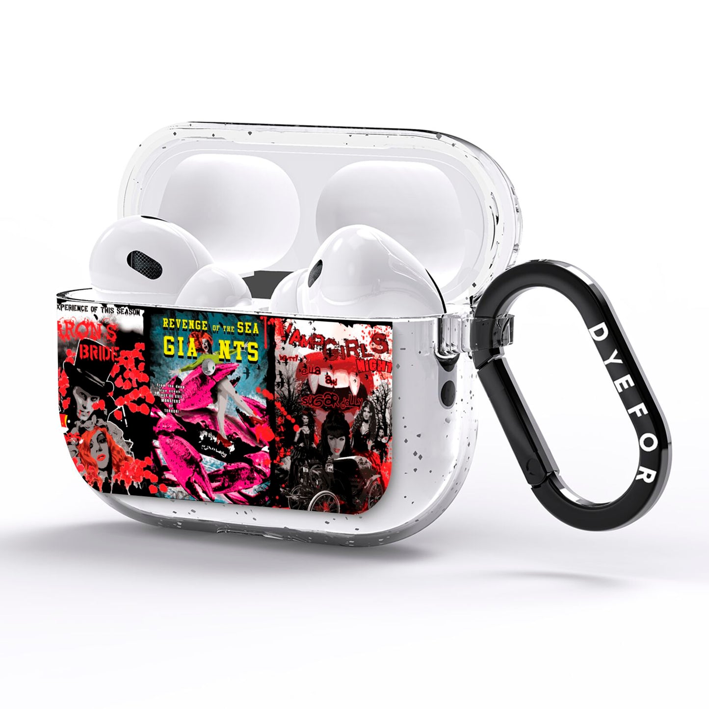 B Movie Posters AirPods Pro Glitter Case Side Image
