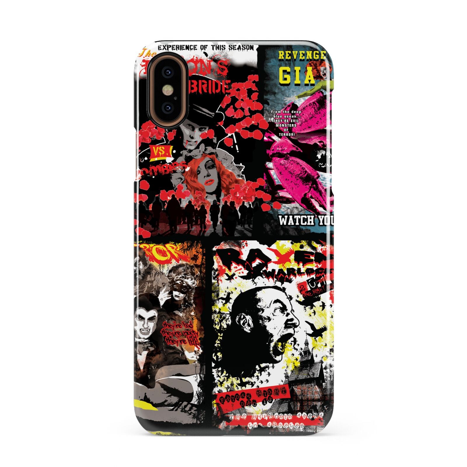 B Movie Posters Apple iPhone XS 3D Snap Case
