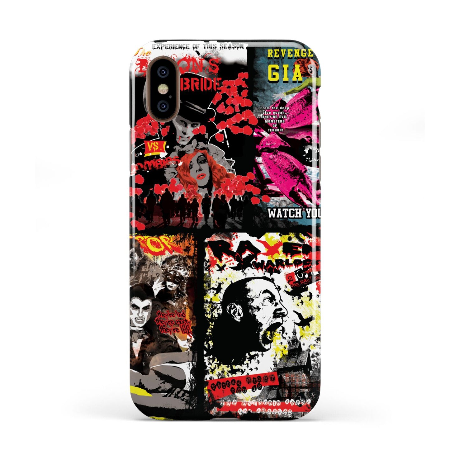 B Movie Posters Apple iPhone XS 3D Tough