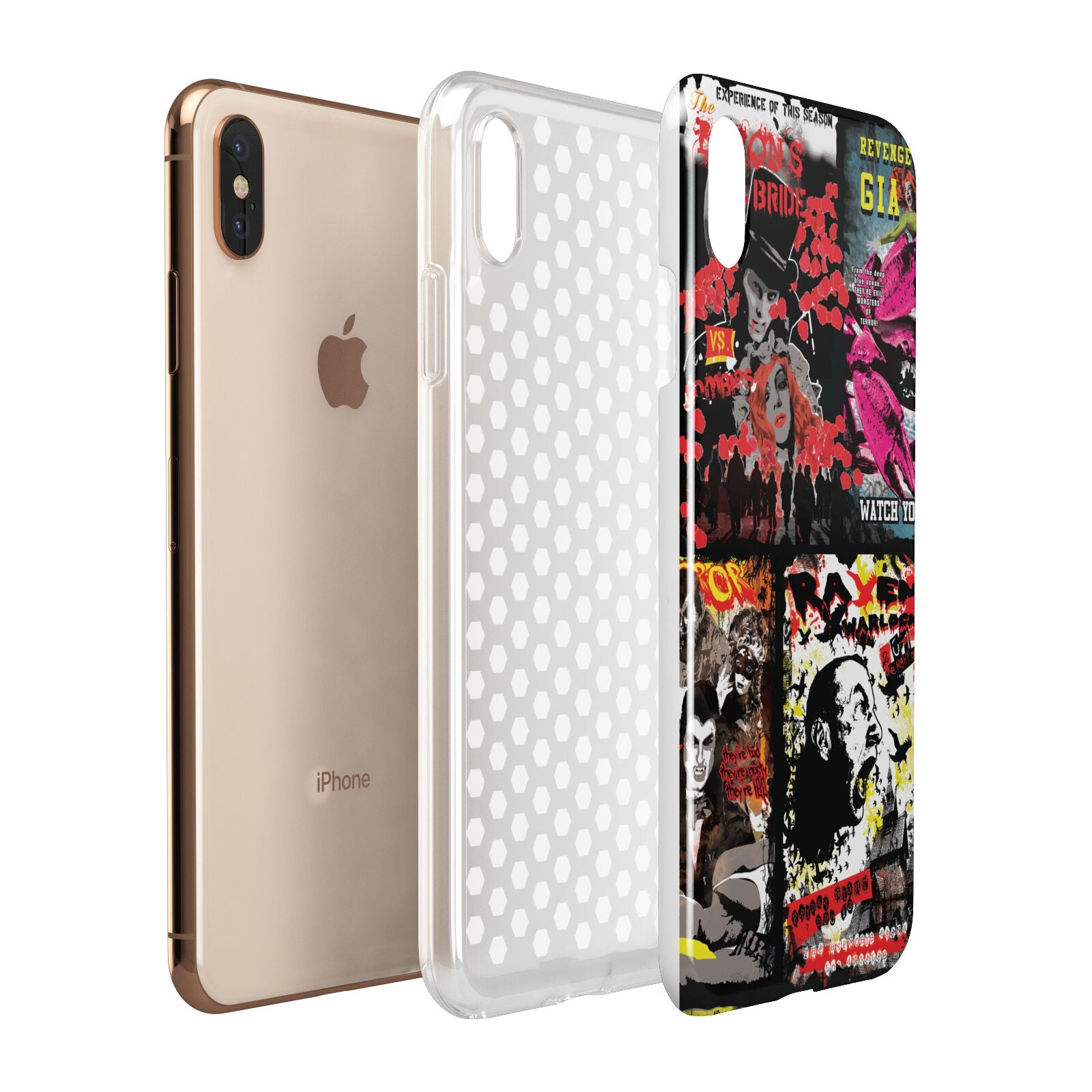 B Movie Posters Apple iPhone Xs Max 3D Tough Case Expanded View