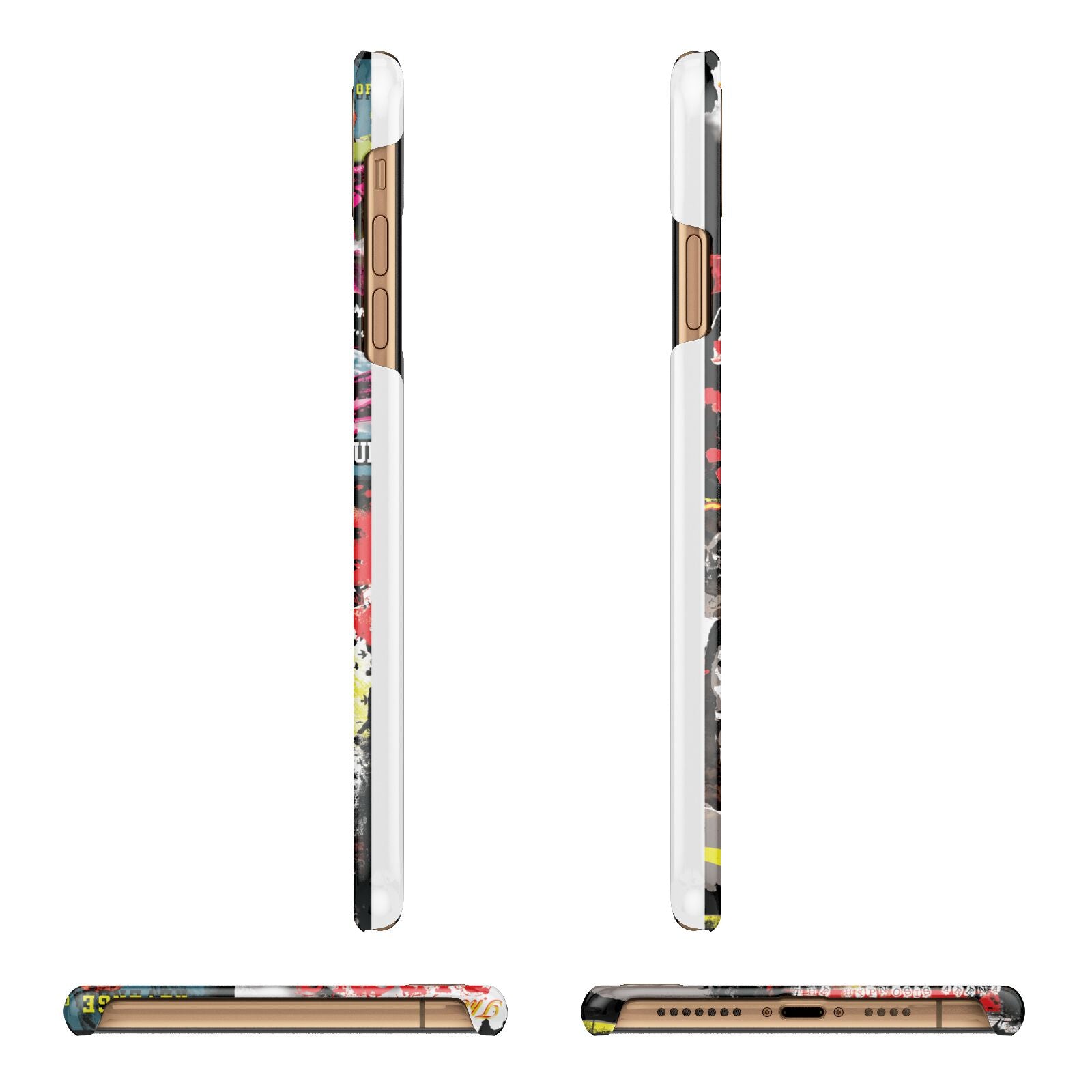 B Movie Posters Apple iPhone Xs Max 3D Wrap Snap Case Angled Images