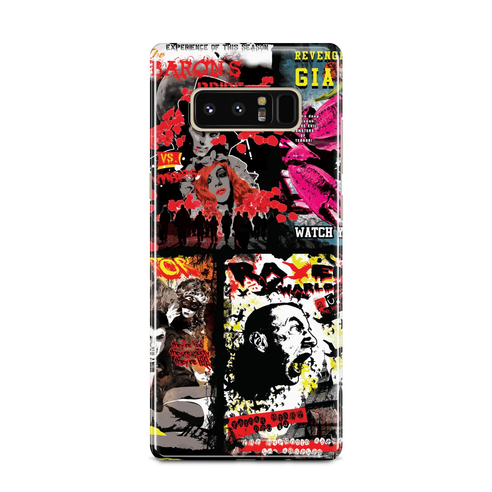 B Movie Posters Samsung Galaxy Note 8 Case
