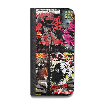 B Movie Posters Vegan Leather Flip Samsung Case