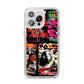 B Movie Posters iPhone 14 Pro Max Clear Tough Case Silver