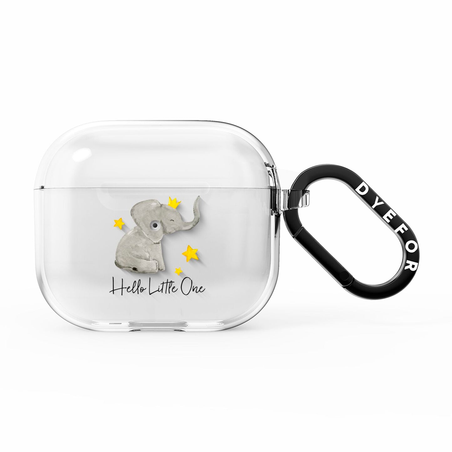 Baby Elephant AirPods Clear Case 3rd Gen