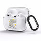 Baby Elephant AirPods Pro Clear Case Side Image