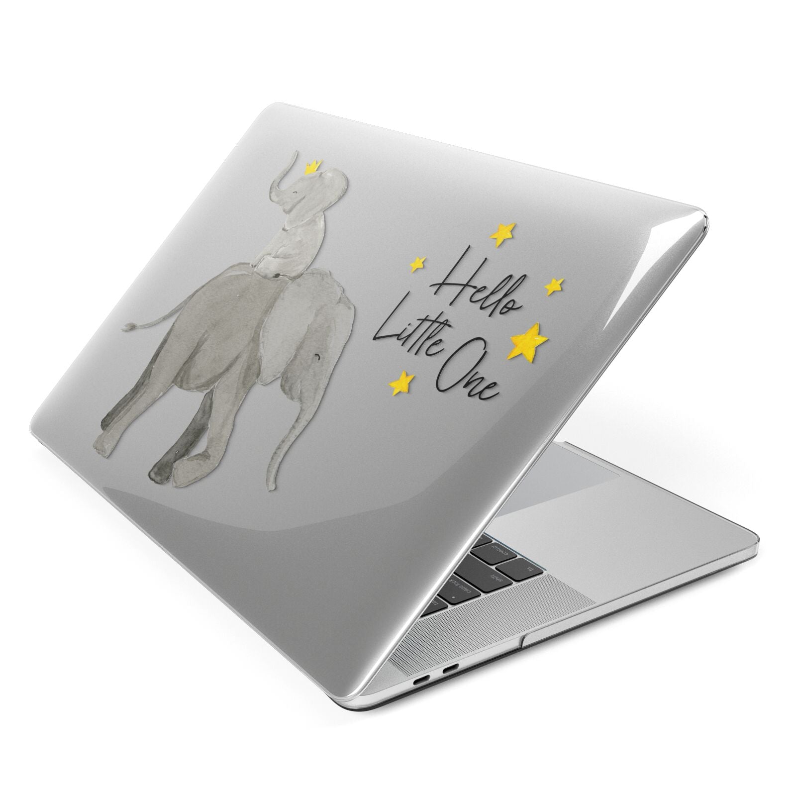 Baby Elephant Apple MacBook Case Side View