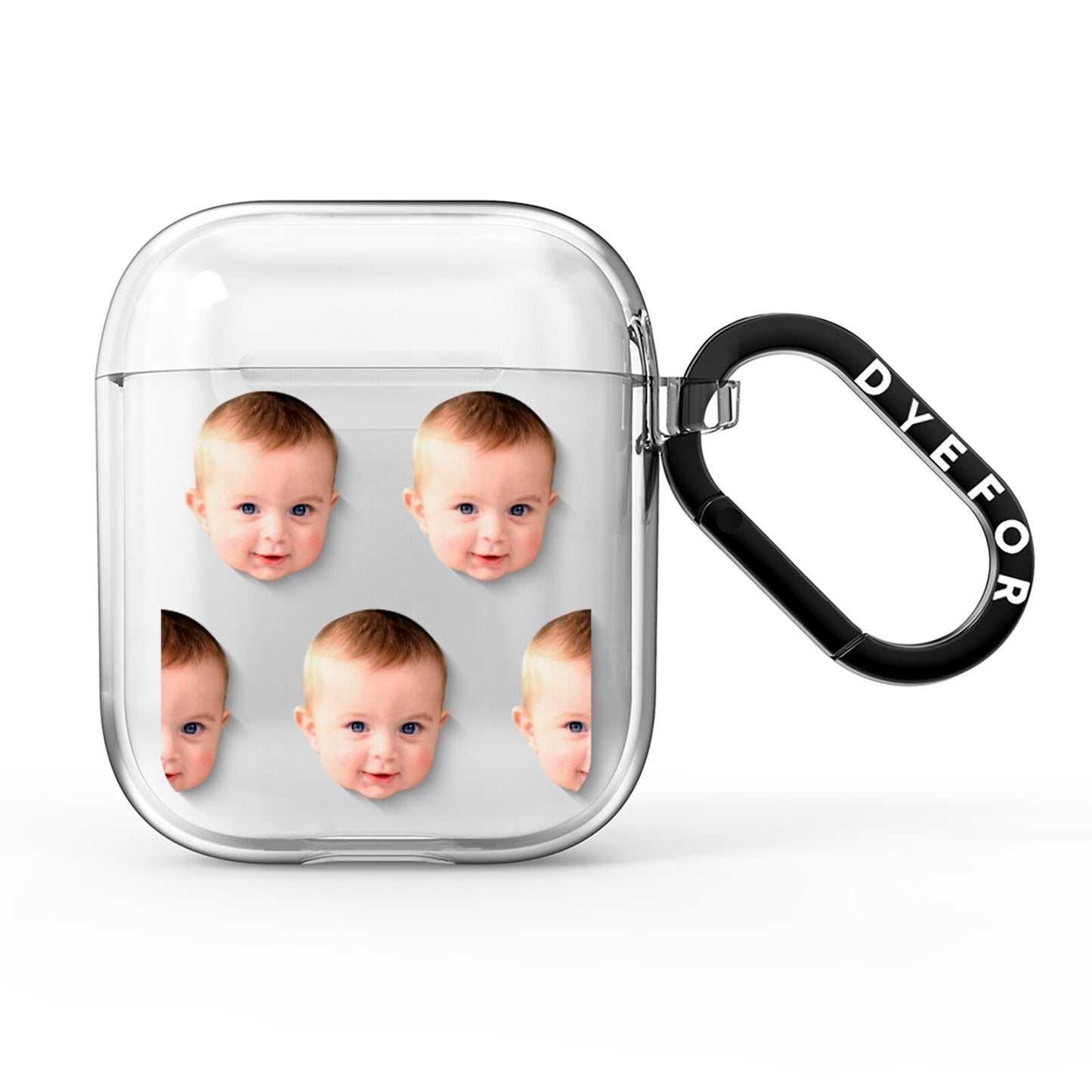 Baby Face AirPods Clear Case