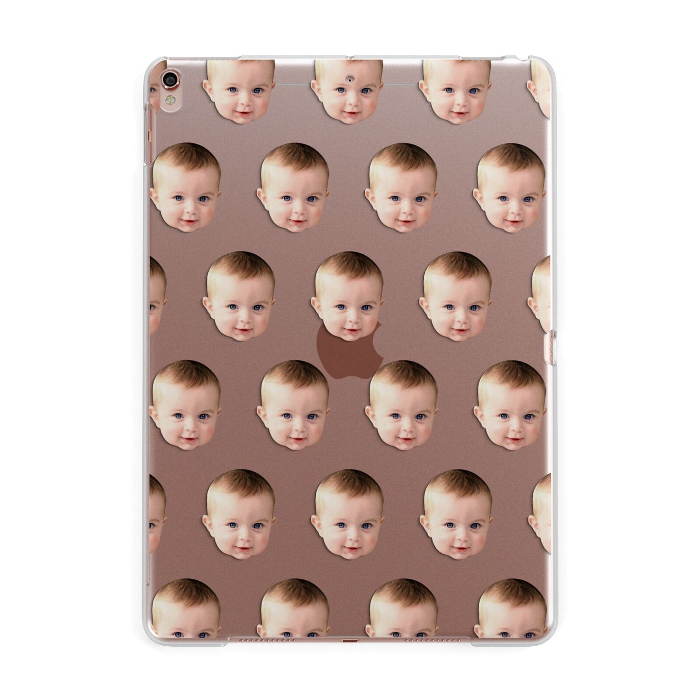 Baby Face Apple iPad Rose Gold Case
