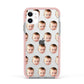 Baby Face Apple iPhone 11 in White with Pink Impact Case