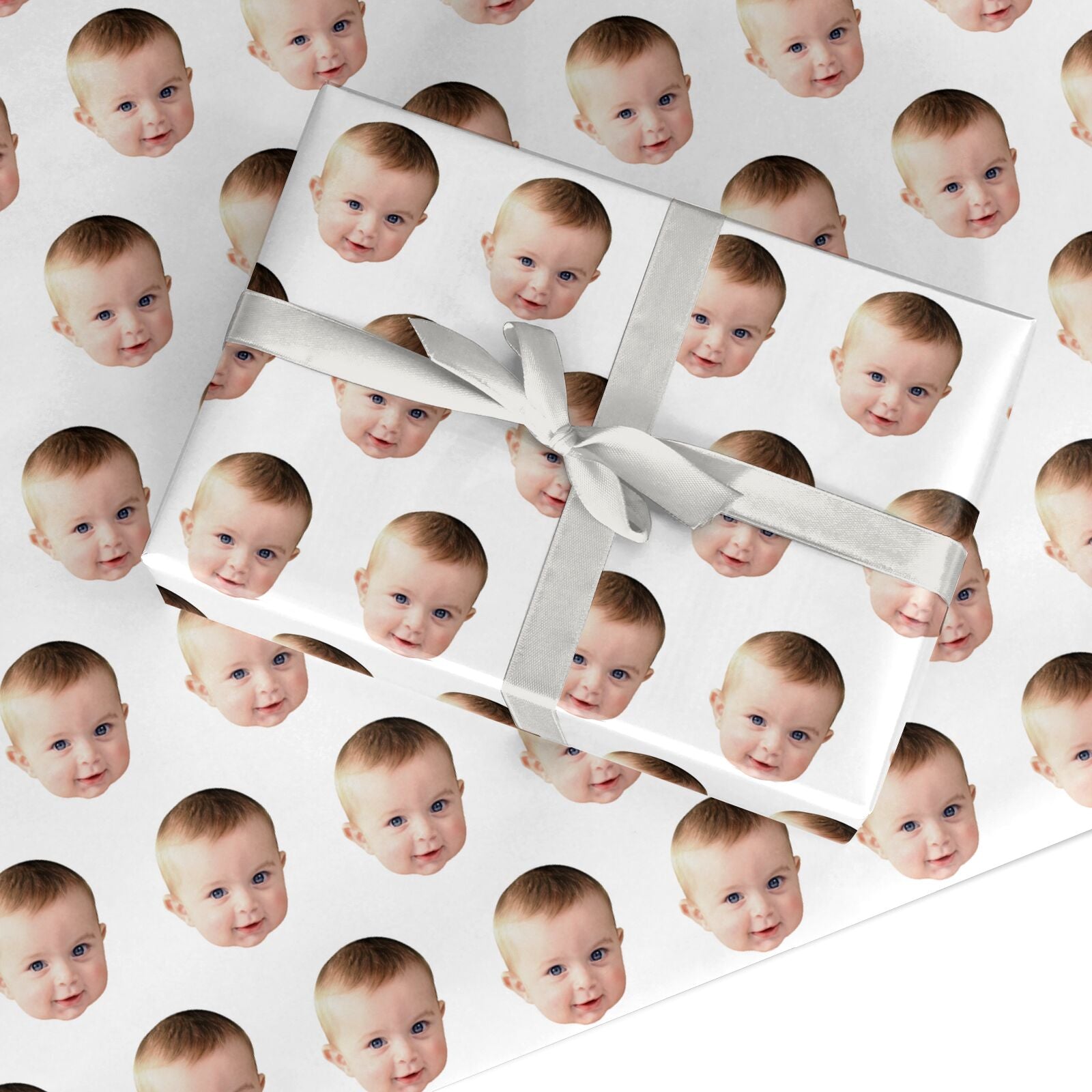 Baby Face Custom Wrapping Paper