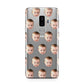Baby Face Samsung Galaxy S9 Plus Case on Silver phone