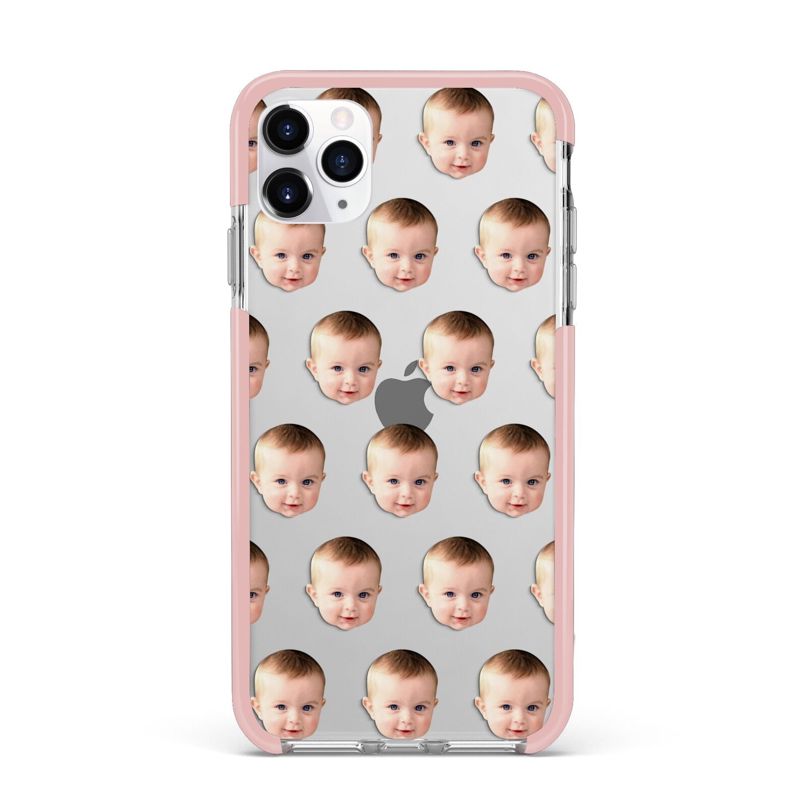 Baby Face iPhone 11 Pro Max Impact Pink Edge Case