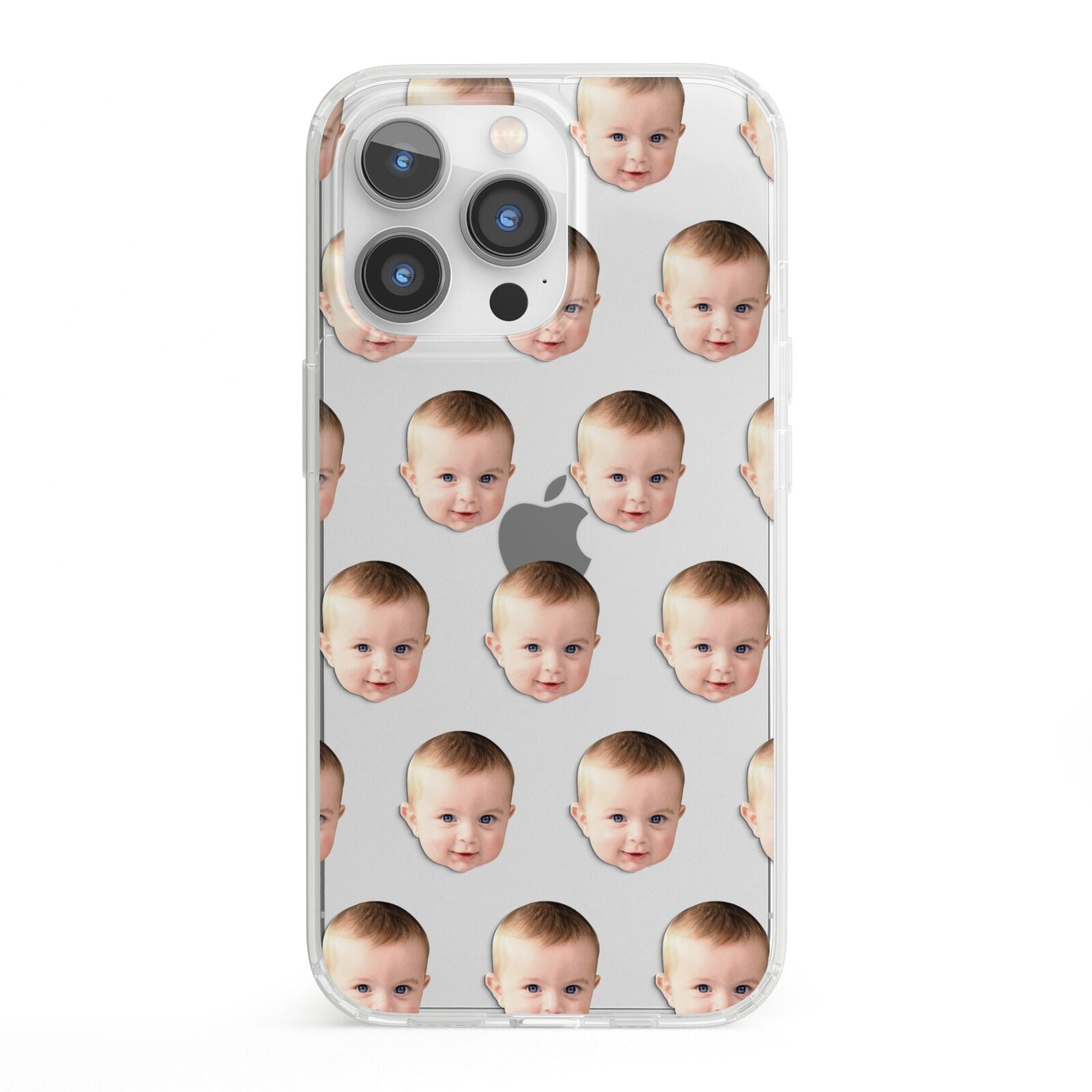 Baby Face iPhone 13 Pro Clear Bumper Case